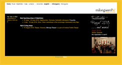 Desktop Screenshot of milonguero.si